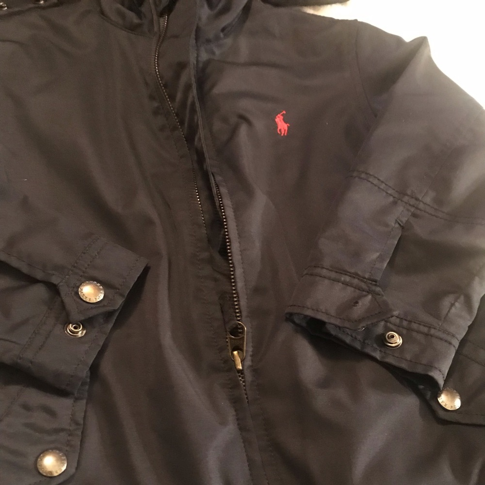 Boys fleece lined Polo Ralph Lauren jacket